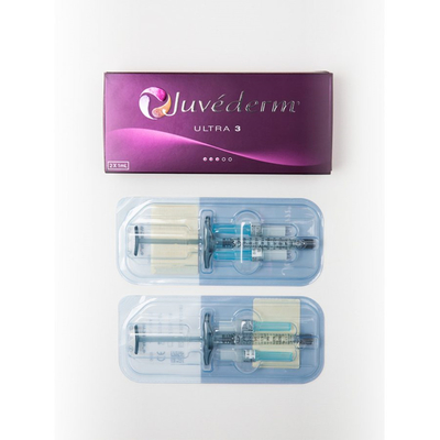 Riempitore cutaneo acido ialuronico 2ml di Juvederm Ultra3 di potenziamento del labbro