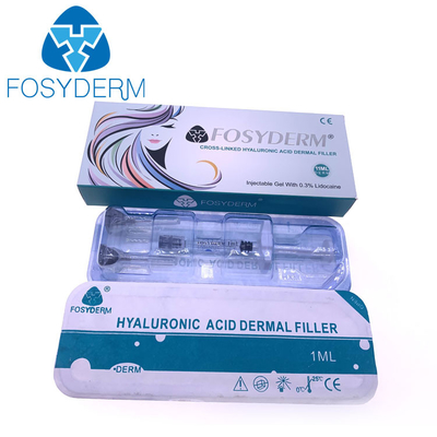 Iniezione cutanea acida ialuronica dei riempitori delle anti grinze facciali del gel di Fosyderm