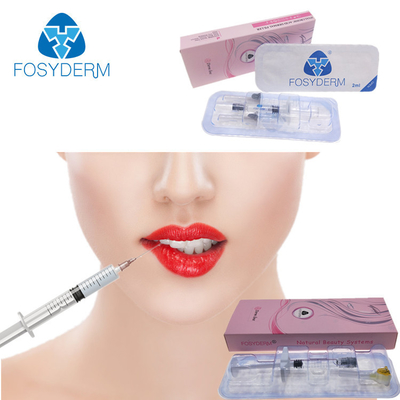 Iniezione cutanea dell'acido ialuronico del riempitore del labbro di Fosyderm 2ml Derm per 8-12 mesi