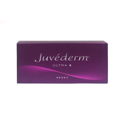 Riempitore cutaneo iniettabile di Juvederm Ultra4 2*1ml, fronte dell'iniezione dell'acido ialuronico