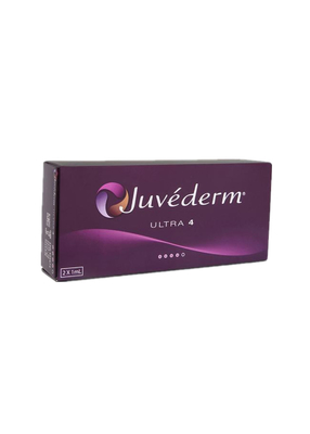 L'incrocio di Juvederm ha collegato il riempitore cutaneo acido ialuronico Allergan ultra 4