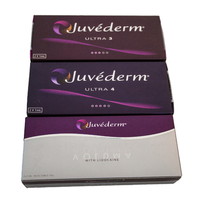 Iniezioni acide ialuroniche del riempitore cutaneo di Juvederm 2ml del labbro