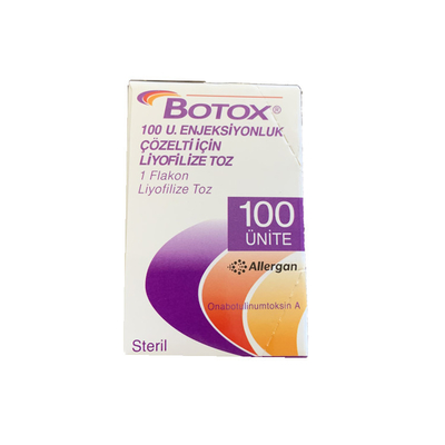 Il BTX delle unità della tossina botulinica 100 dell'iniezione di Allergan corruga la rimozione