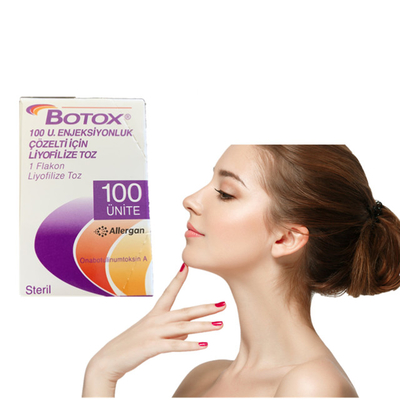 Grinze di Allergan Botox 100iu delle iniezioni della tossina botulinica di cura di pelle anti
