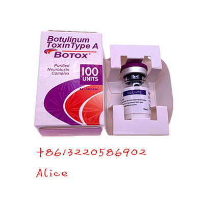 Tipo di Allergan  delle iniezioni della tossina botulinica di cura di pelle un 100units