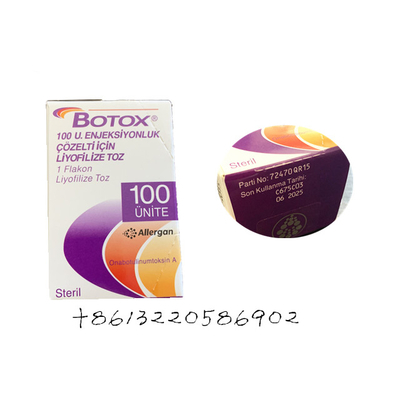 Grinze della fronte delle unità della tossina botulinica 100 dell'iniezione di Allergan Botox