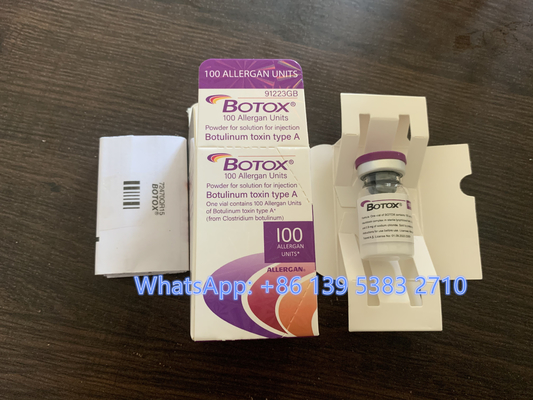Tipo di Allergan un'iniezione della tossina botulinica 100IU per bellezza facciale