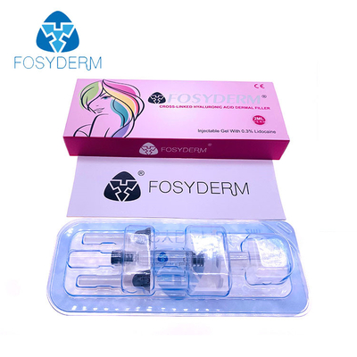 Filler cutaneo a lunga durata dell'acido ialuronico di Fosyderm per l'iniezione cosmetica