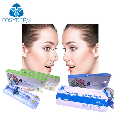 riempitore di 2ml Fosyderm per l'acido ialuronico di Chin Cheeks Lips Removing Wrinkles