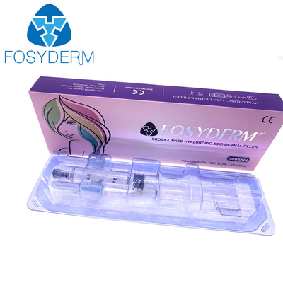Riempitore delle natiche di Fosyderm 10ml 20ml Subskin ha dell'iniezione del seno cutaneo