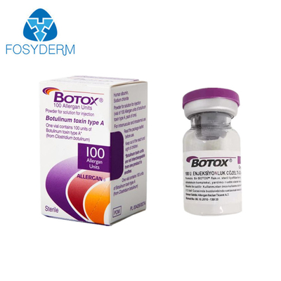 Botulax Botox 100iu che la polvere bianca per la tossina botulinica dell'iniezione rimuove si corruga