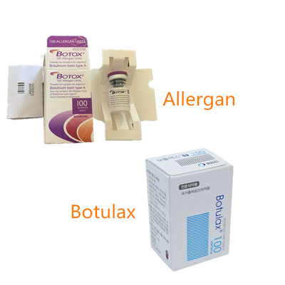 Allergan 100 unità per l'iniezione cutanea del riempitore di rimozione delle grinze