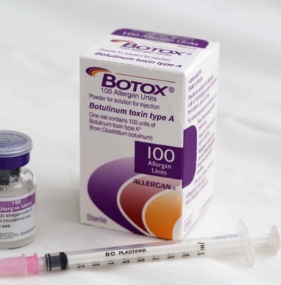 Grinze dell'iniezione bianca della polvere di  della tossina botulinica di Allergan Botulax 100iu anti