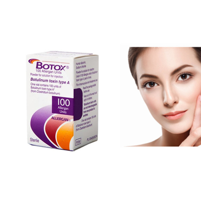 Botulinum Allergan-Botox 100 unità Botox Iniezione anti-invecchiamento efficace BTX