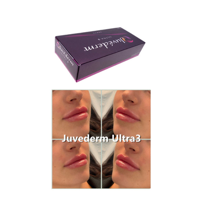 2 ml di imballaggio cutaneo con acido ialuronico Juvederm Volume For Anti Aging Ultra3 Ultra4