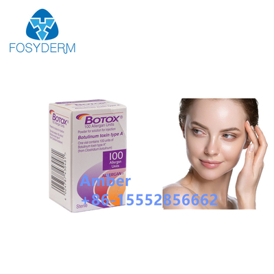 100 unità di tossina botulinica, allergene anti rughe, iniezione di  tipo A.