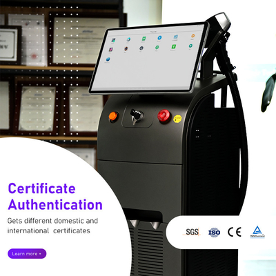 Diodo Laser depilazione macchina 3 onde commutabile spot ghiaccio titanio depilazione