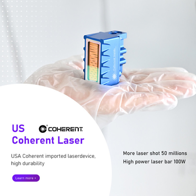 Attrezzature di bellezza Fosyderm Laser depilazione macchina 3 onde 12 barre