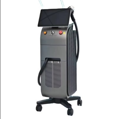 808nm Un/Doppia Maniglia 1200W 1800W Diode Laser Machine depilazione ghiaccio Titanio Per Salone