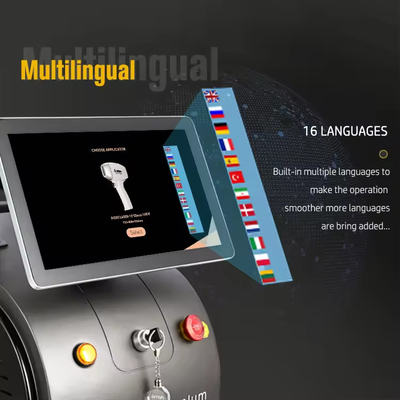 2024 Intelligent Diode Laser Hair Removal Machine con sistema di raffreddamento TEC