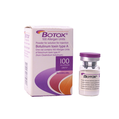 Allergan 100unità Tossina botulinica Iniezione Bellezza Cura della pelle per le rughe