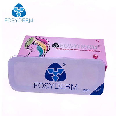 Fosyderm 2ml Gel di Acido Ialuronico Iniezioni Dermiche di Riempimento Per La Cura della Pelle Faciale E Naso