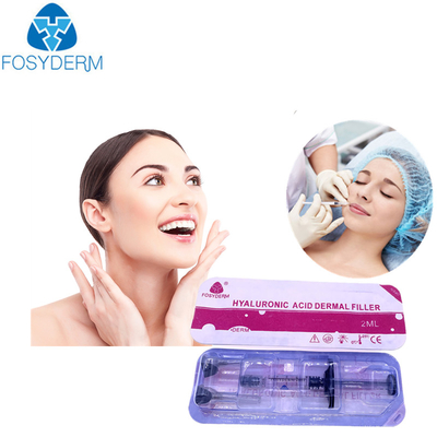 Gel 1 ml di filler con acido ialuronico per la riduzione delle rughe e la modellazione del viso
