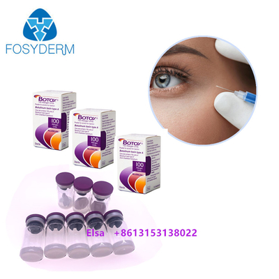 100 IU di tossina botulinica Iniezione Rimozione delle rughe Allergan Disport Botulax