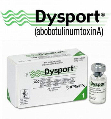Dysport 500iu Prodotti di bellezza caldi Anti rughe Tossina botulinica Iniezione di