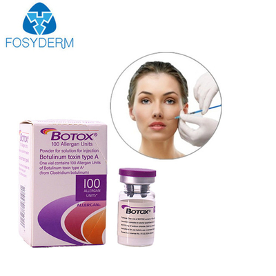 100 Unità di Toxina Botulinica Antirughe Allergenica Iniezione  Per Trattamento Antinvecchiamento