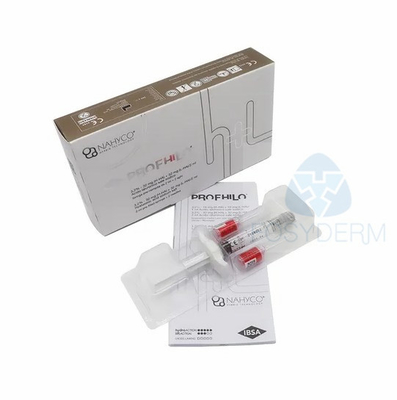 Iniezione di acido ialuronico Profhilo, filler dermico, siringa da 2ml