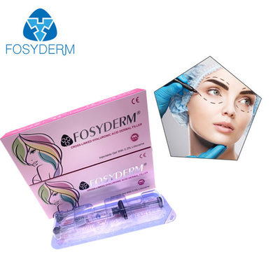 Filler dermico all'acido ialuronico 24mg/ml per viso, labbra, guance, mento