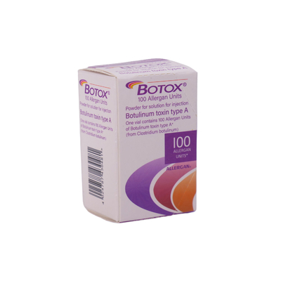 Iniezione di Botox Allergan 100 Unità per la Rimozione delle Rughe