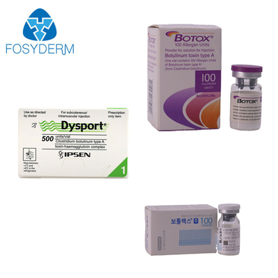 Iniezione di tossina botulinica Dysport Allergan 100iu Tipo A