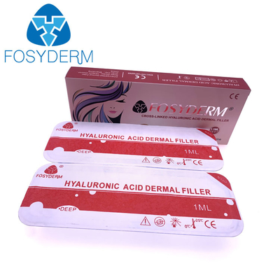 Iniezione per rughe profonde con Ultra 4 Fosyderm Deep 1ml 2ml HA Dermal Filler