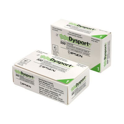 Iniezione di  Allergan Dysport Corea Botulax Tossina botulinica