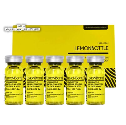 Lemon Bottle Fat Dissolver 10ml ampoule weight loss Injection