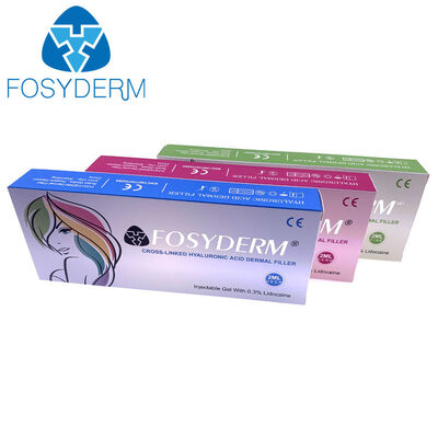 Filler dermici per labbra con acido ialuronico Fosyderm Filler dermico facciale reticolato