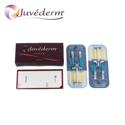 Filler dermico all'acido ialuronico Juvederm per il contorno del viso e la riduzione delle rughe