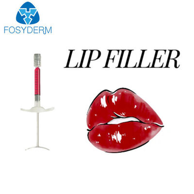 Filler dermici per labbra rosse arricchiti con acido ialuronico iniettabile da 1 ml