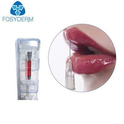 Filler dermici per labbra rosse arricchiti con acido ialuronico iniettabile da 1 ml