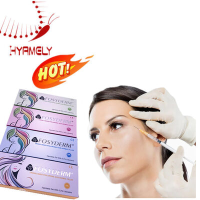 Iniezione di filler dermico con acido ialuronico antietà da 1 ml