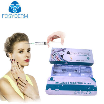 Iniezione di filler dermico con acido ialuronico antietà da 1 ml
