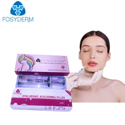 Iniezione di filler dermico con acido ialuronico antietà da 1 ml