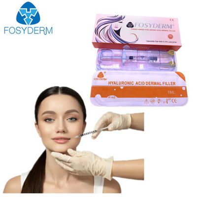 Filler viso antirughe linea profonda Filler dermico labbra iniettabile con acido ialuronico