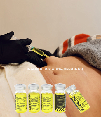 Limone Bottiglia Dissolvente di Grasso Iniezioni Soluzione di Lipolisi 10 ml