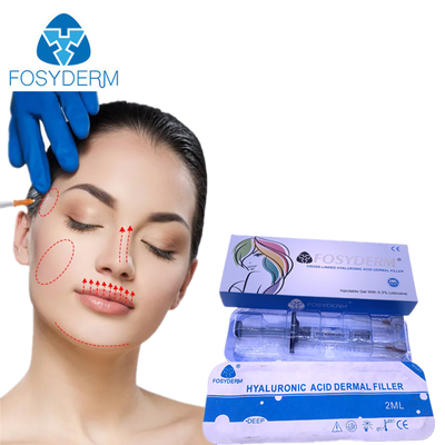 OEM/ODM Acido Hialuronico Ha Dermal Filler Cross Linked Deeper per il riempimento della guancia, del naso e del mento