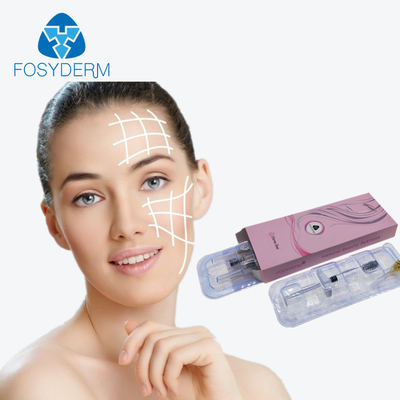 1ml Fosyderm affrontano il gel medico di Hyaluronate del sodio/riempitore cutaneo iniettabile della pelle