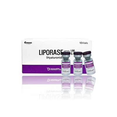 10 fiala/scatole Liporase dissolve la liasi acida ialuronica dell'iniezione