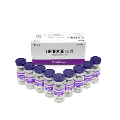 10 fiala/scatole Liporase dissolve la liasi acida ialuronica dell'iniezione